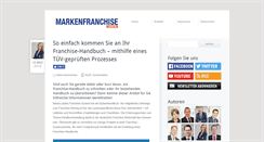 Desktop Screenshot of markenfranchisewissen.de